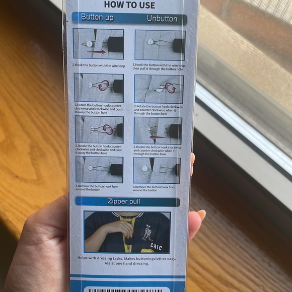 Button Hook and Zipper Pull - Picture 2 of 2